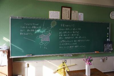 教室の黒板